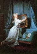 Henri Pierre Danloux Mademoiselle Rosalie Duthe oil painting on canvas
